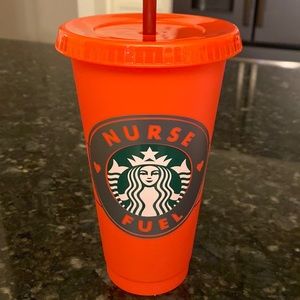 Color changing Starbucks nurse fuel decal